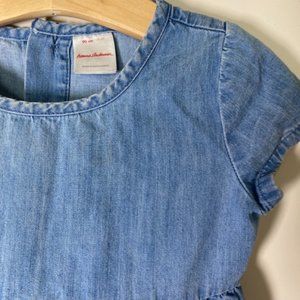 Hanna Andersson Tiered Denim Dress